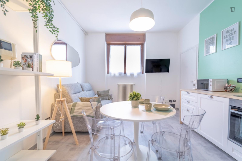 Lovely 1-bedroom apartment in Barona - Milan - chambre - ImmoJeune