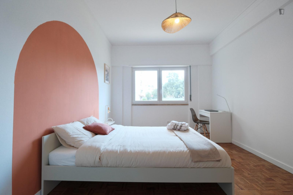 Double bedroom in 4-bedroom apartment - Lisbonne - chambre - ImmoJeune