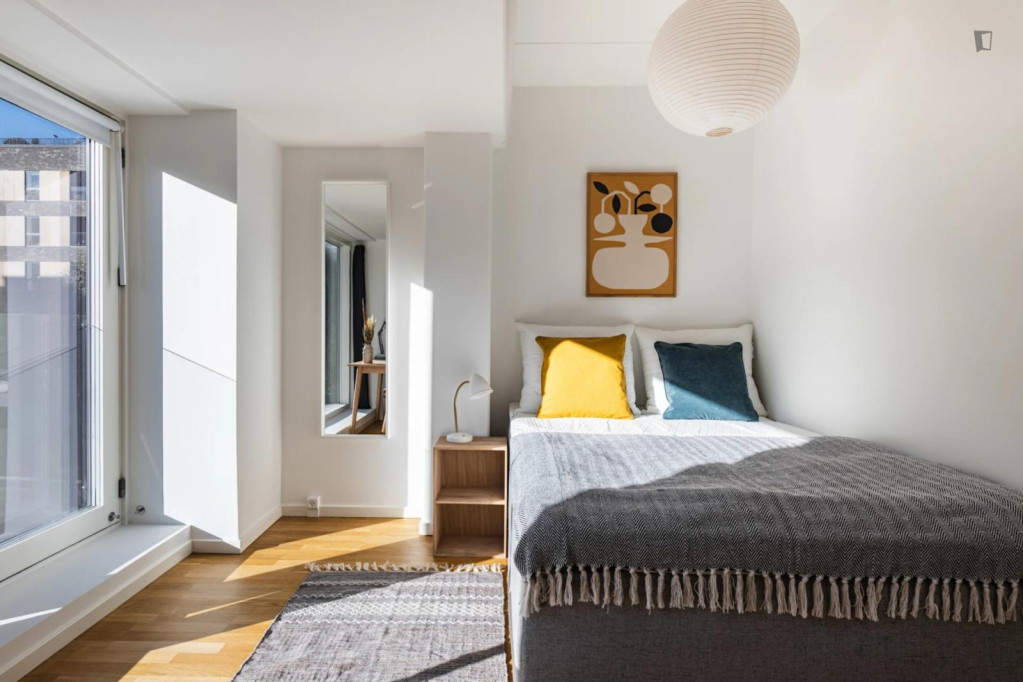 Pleasant single bedroom in modern shared flat close to the Aalborg University - Copenhagen - chambre - ImmoJeune