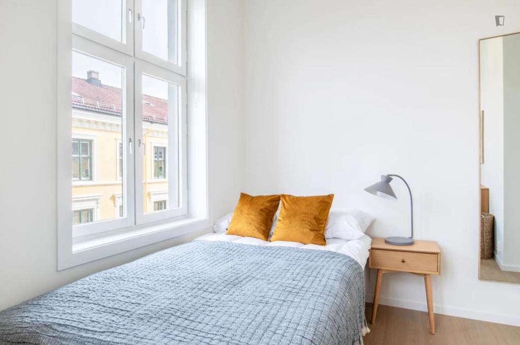 Single bedroom in a student flat, in Grünerløkka - Oslo - chambre - ImmoJeune