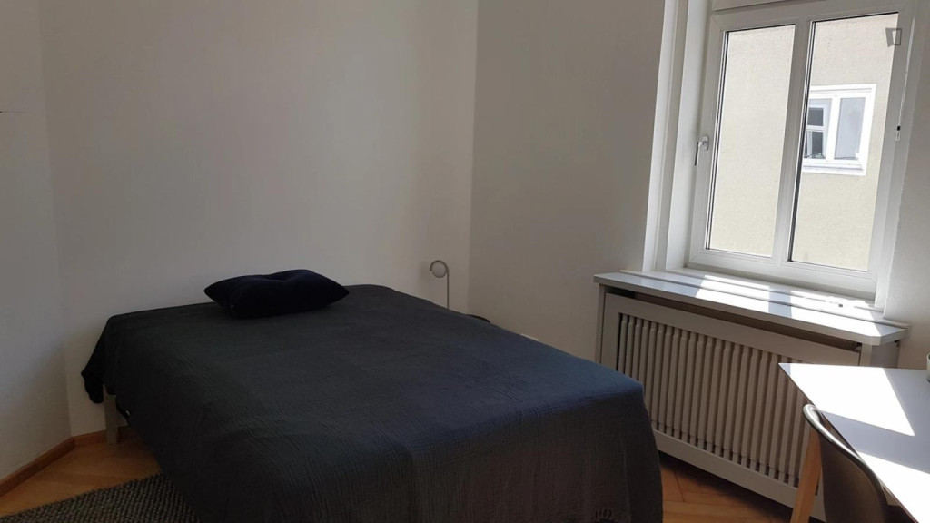 Cosy single bedroom in nice shared flat in Neuhausen-Nymphenburg - Munich - chambre - ImmoJeune