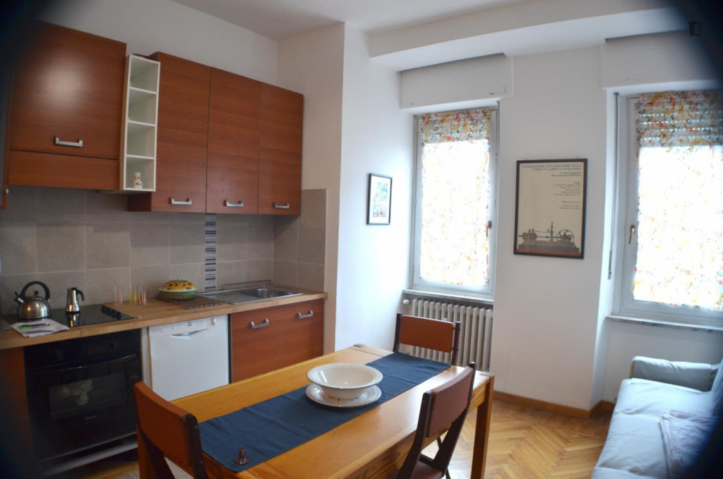 2-Bedroom Apartment in Turin - Turin - chambre - ImmoJeune