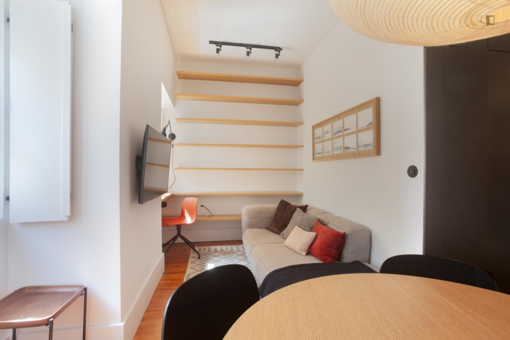 Very nice 1-bedroom apartment in Lapa - Lisbonne - chambre - ImmoJeune