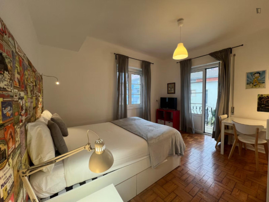 Alluring Studio with a balcony close to University of Coimbra