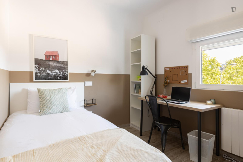 Bright single bedroom near the Getafe campus of Universidad Carlos III - Madrid - chambre - ImmoJeune