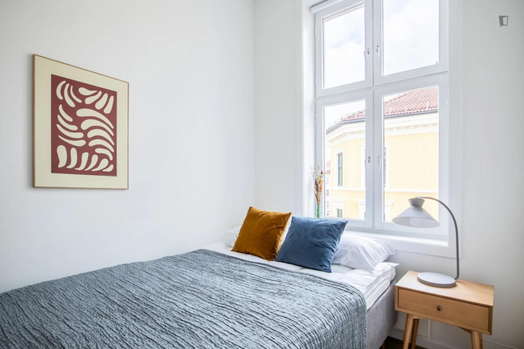 Charming double bedroom in the Grünerløkka district - Oslo - chambre - ImmoJeune
