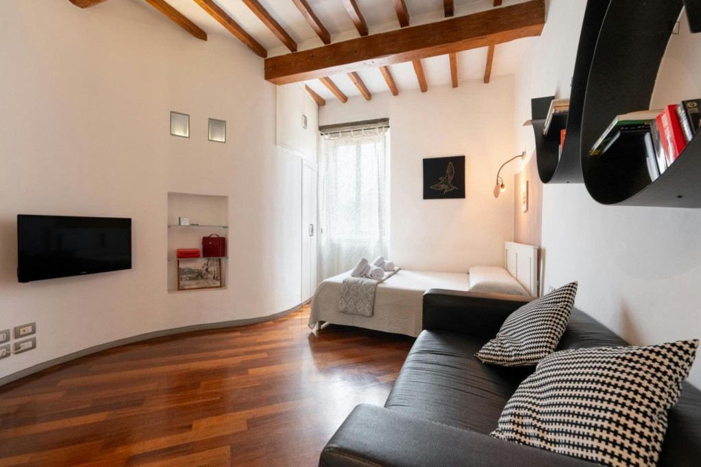 Stylish 1-bedroom flat in Le Cure - Florence - chambre - ImmoJeune