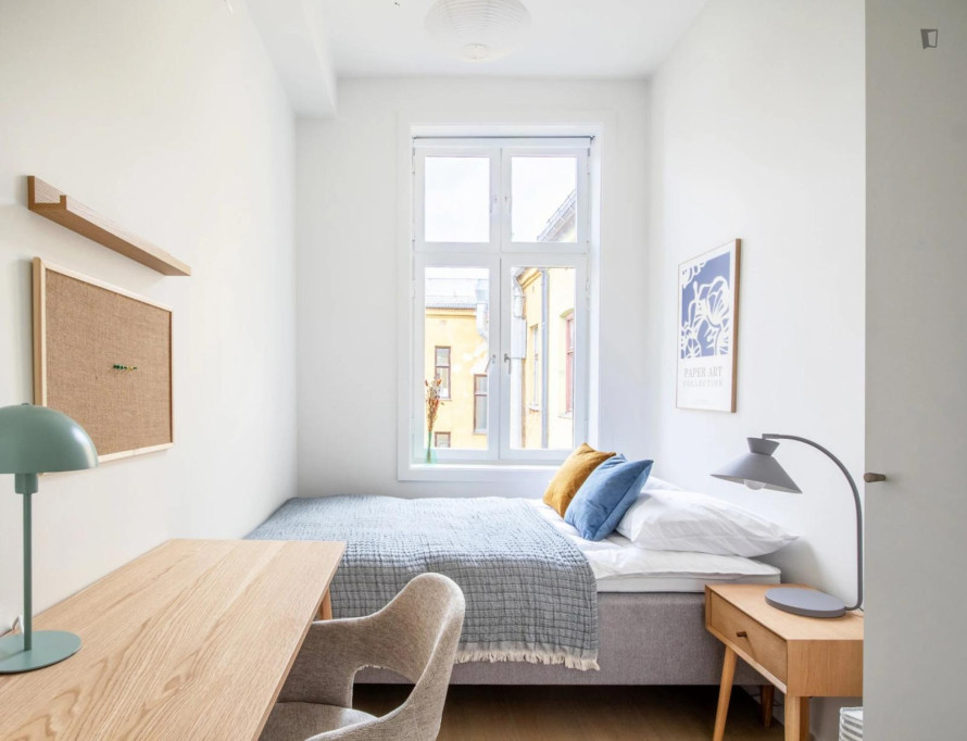 Snug single bedroom in Grünerløkka - Oslo - chambre - ImmoJeune