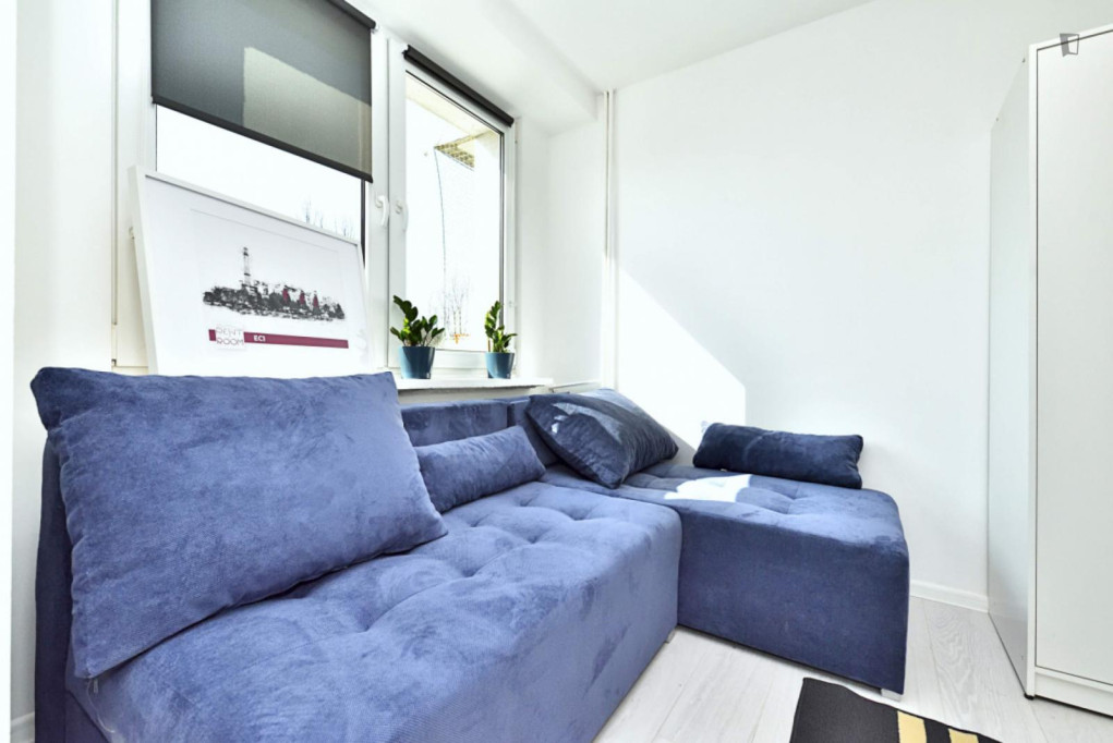 Appealing studio in Stare Bałuty - Lodz - chambre - ImmoJeune