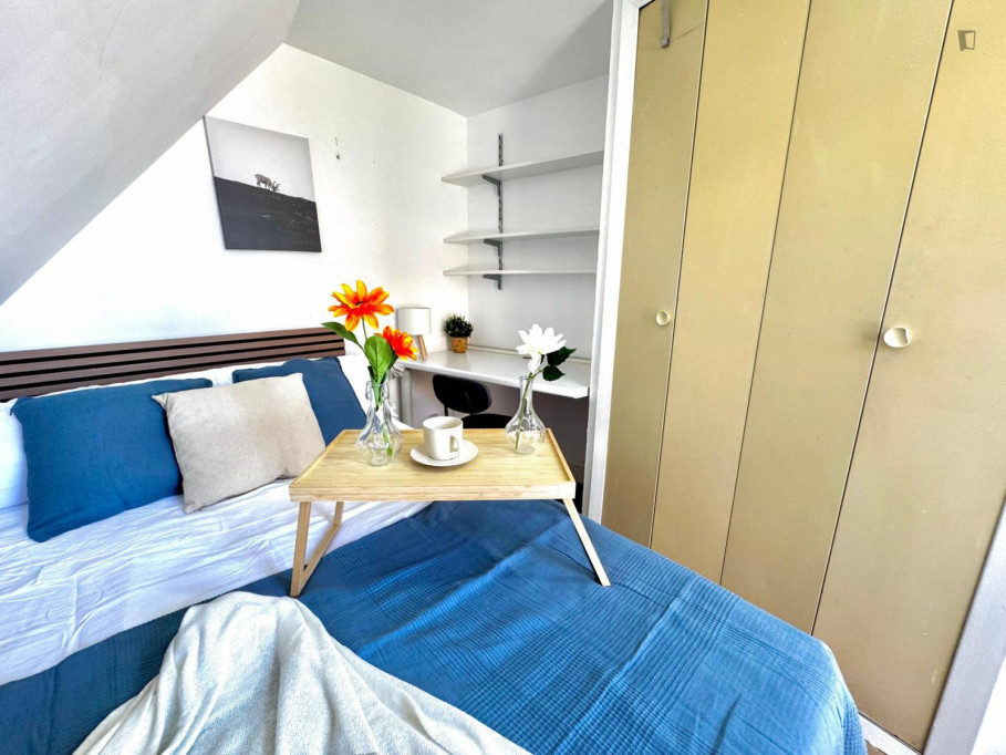 Excellent double ensuite bedroom in Valdeacederas - Madrid - chambre - ImmoJeune