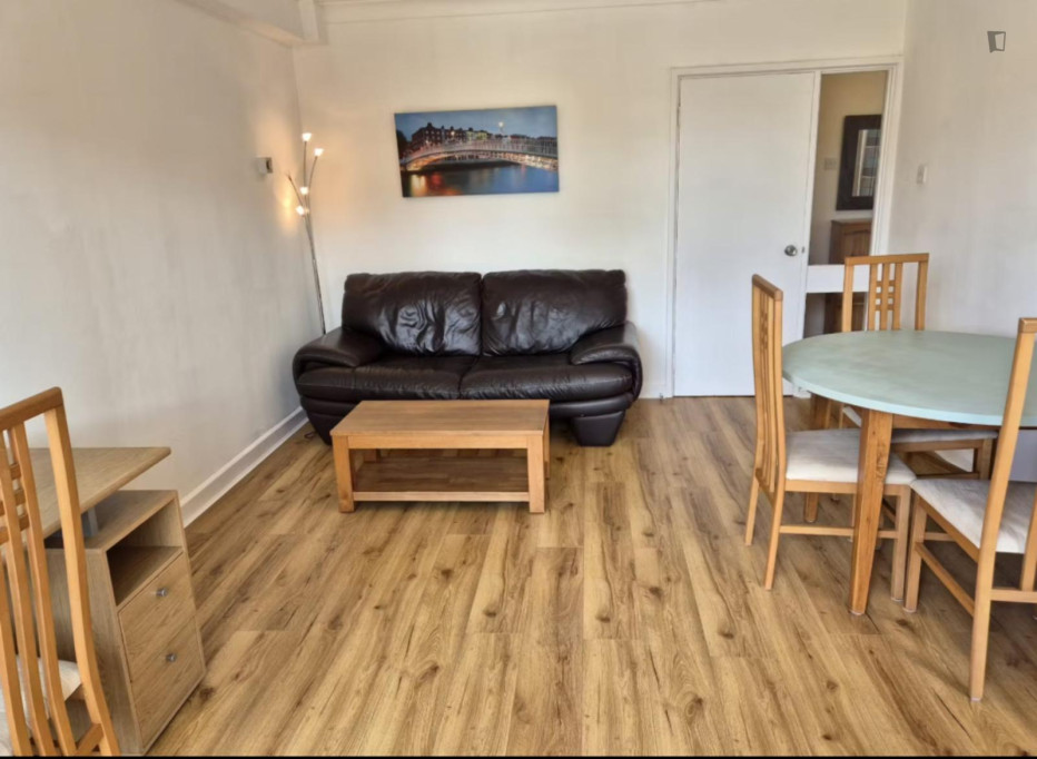Welcoming 1-bedroom apartment in Ballsbridge - Dublin - chambre - ImmoJeune