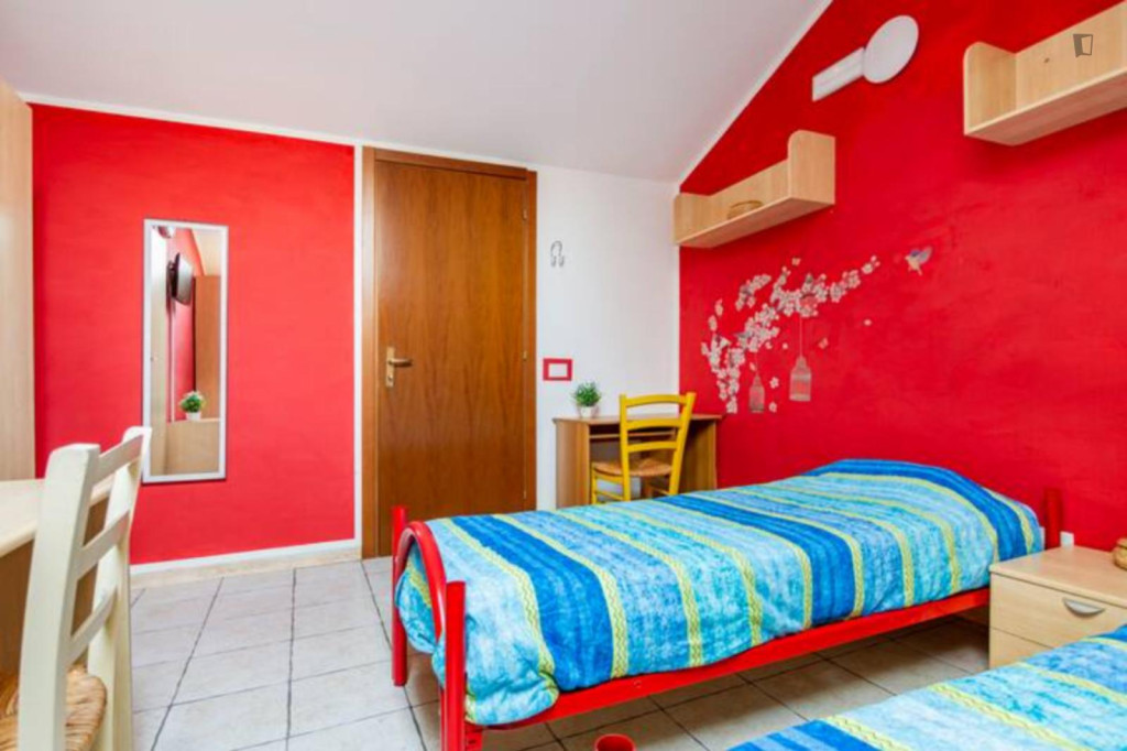 Bedroom with Private Bathroom in - Bigami Parco Nord M5 - Milan - chambre - ImmoJeune