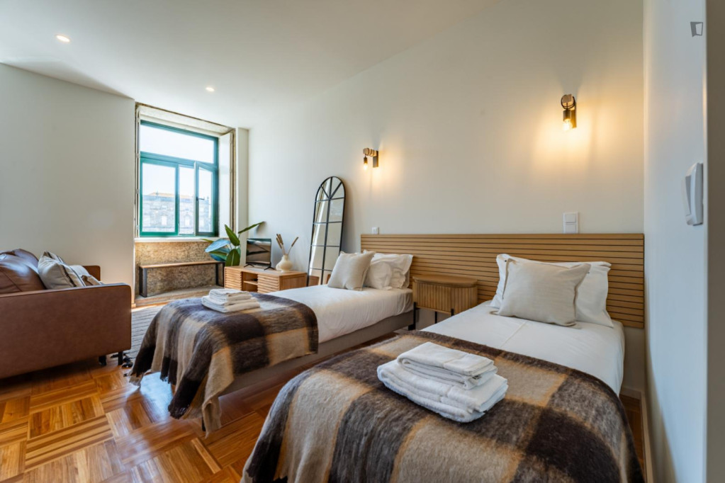 Very welcoming studio in Miragaia - Porto - chambre - ImmoJeune