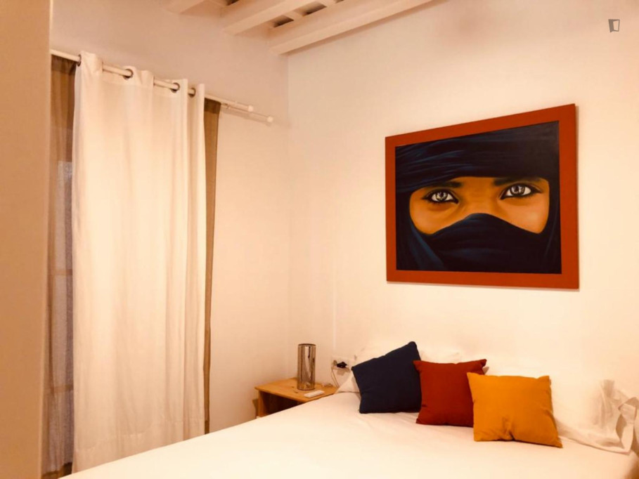 Wonderful 2-bedroom apartment with chill out terrace in the city center of Cadiz - Cadiz - chambre - ImmoJeune