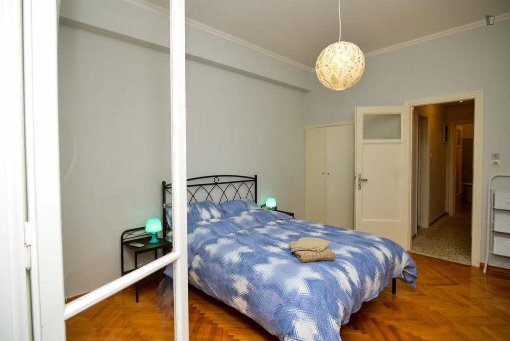 Double bedroom near the Athens University of Economics and Business - Athens - chambre - ImmoJeune