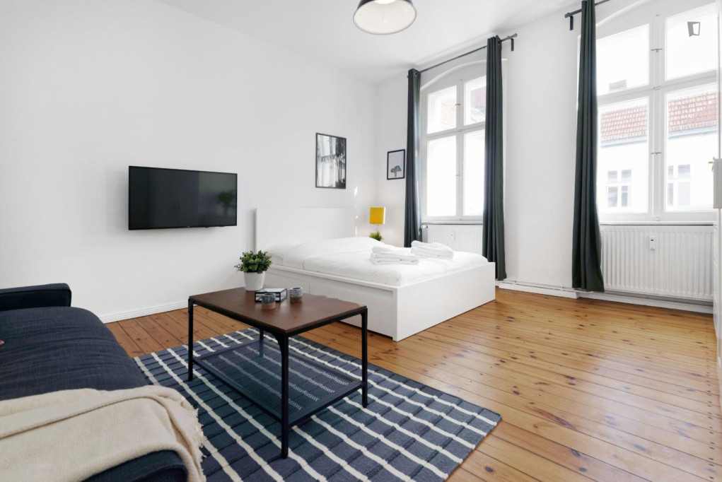 Pleasant studio in well-connected Neukölln - Berlin - chambre - ImmoJeune