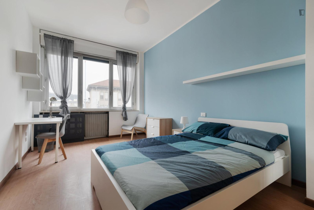 Spacious single bedroom in Villa San Giovanni - Milan - chambre - ImmoJeune