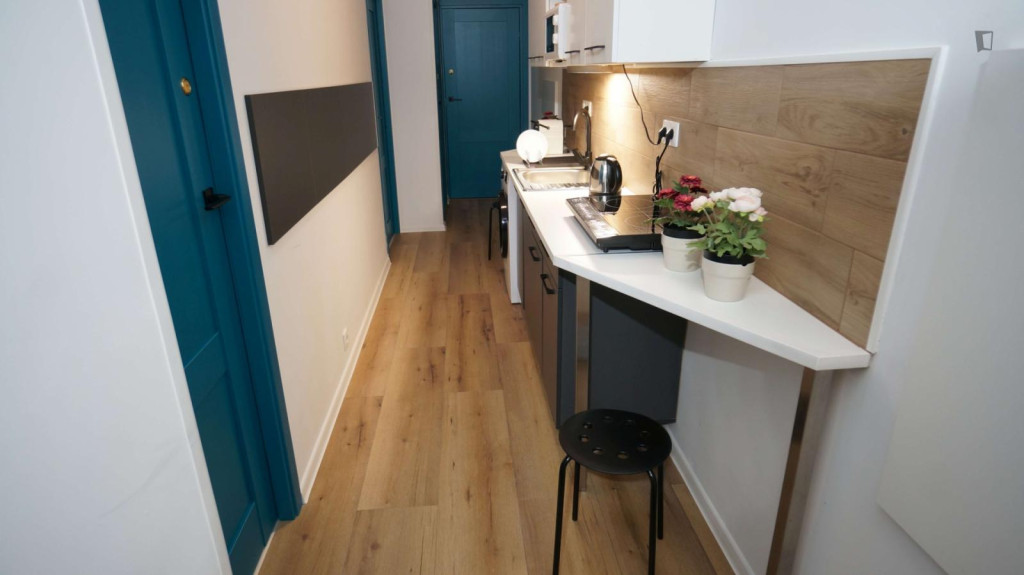 Cool single bedroom in shared flat near the Lodz University of Technology