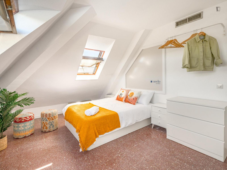 Welcoming double bedroom in Casa de Campo - Madrid - chambre - ImmoJeune