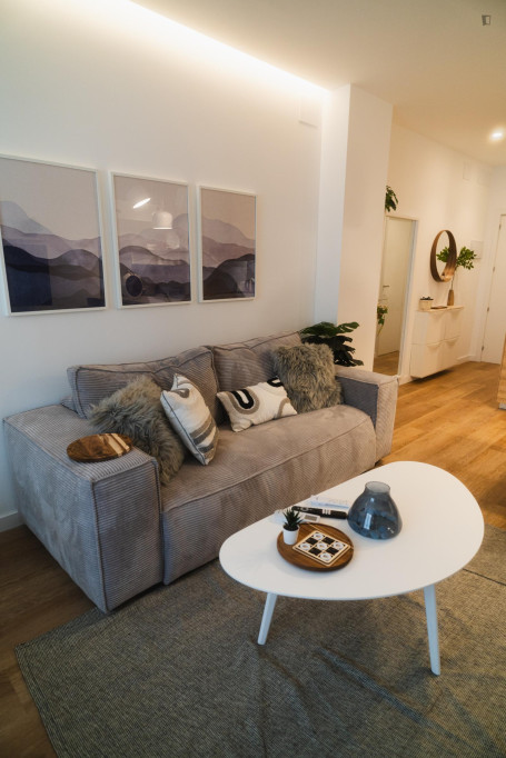 Splendid studio in the historic Ciutat Vella - Valence - chambre - ImmoJeune