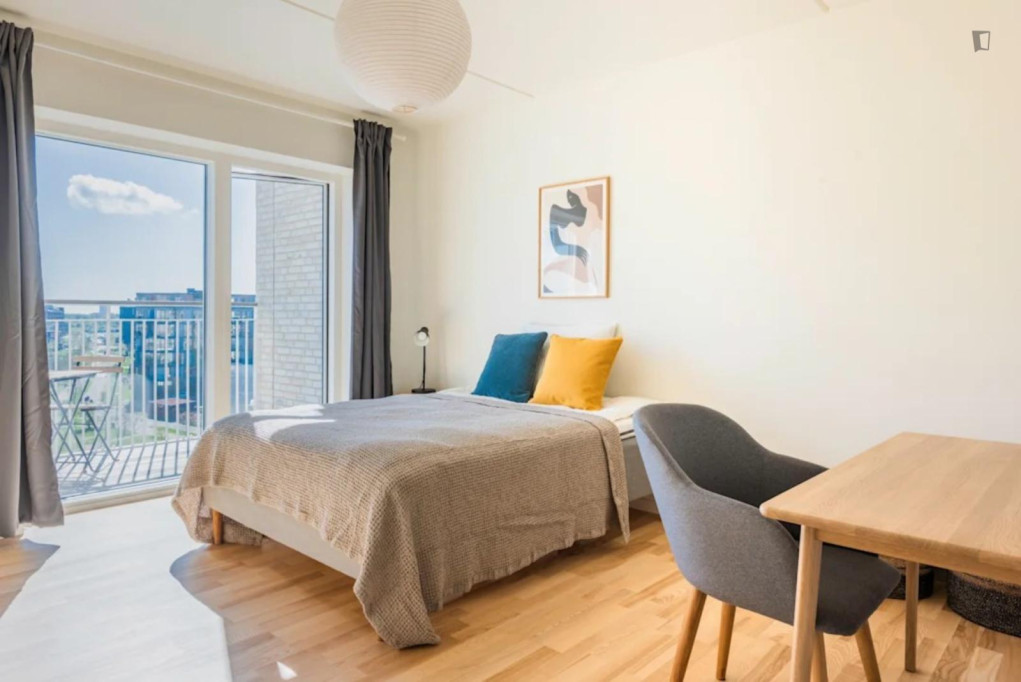 Modern single bedroom close to the Aalborg University - Copenhagen - chambre - ImmoJeune