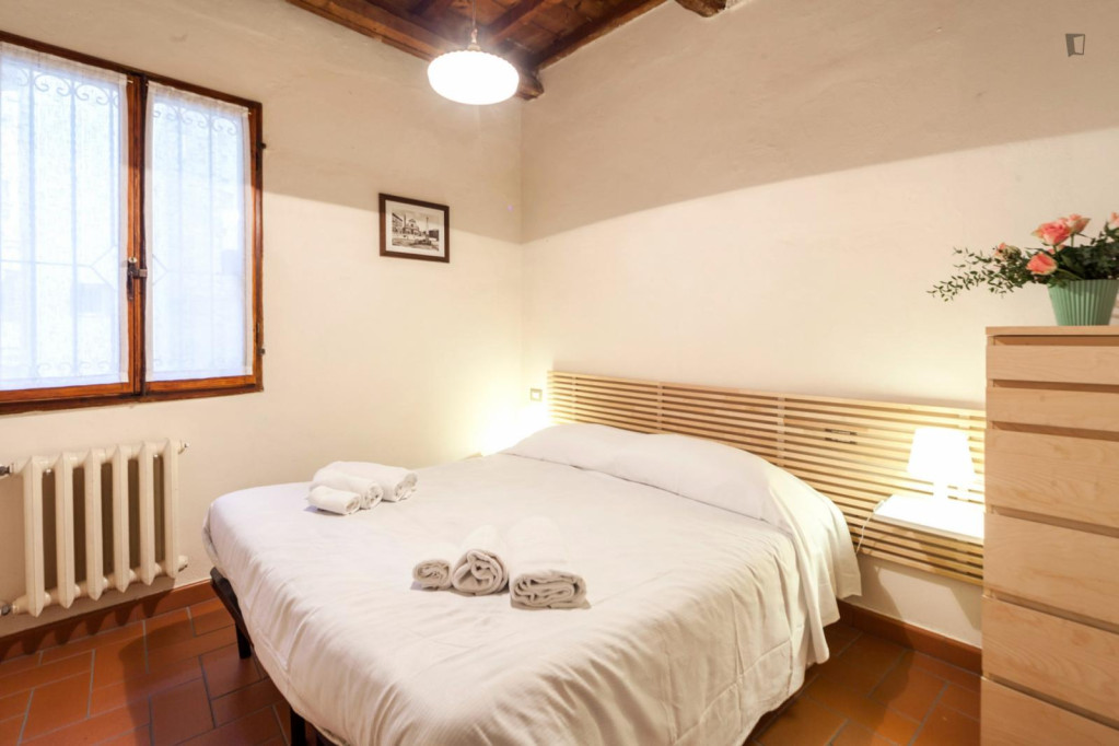 Neat 1-bedroom flat in the historical centre - Florence - chambre - ImmoJeune