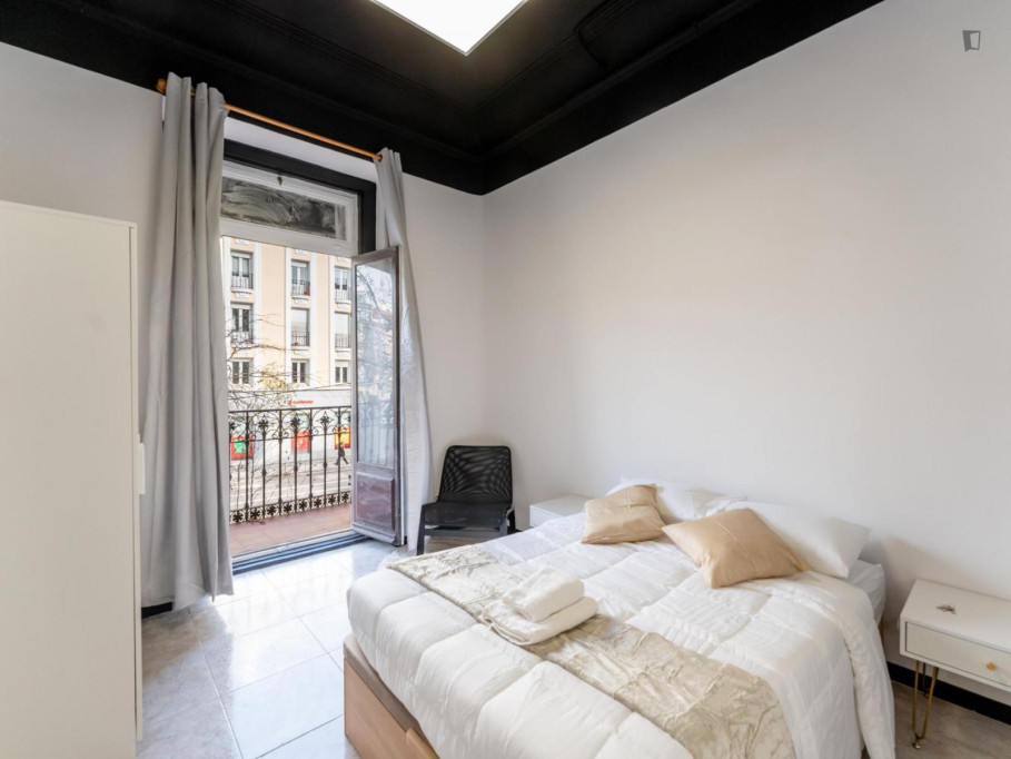 Bereezy double bedroom in Trafalgar - Madrid - chambre - ImmoJeune