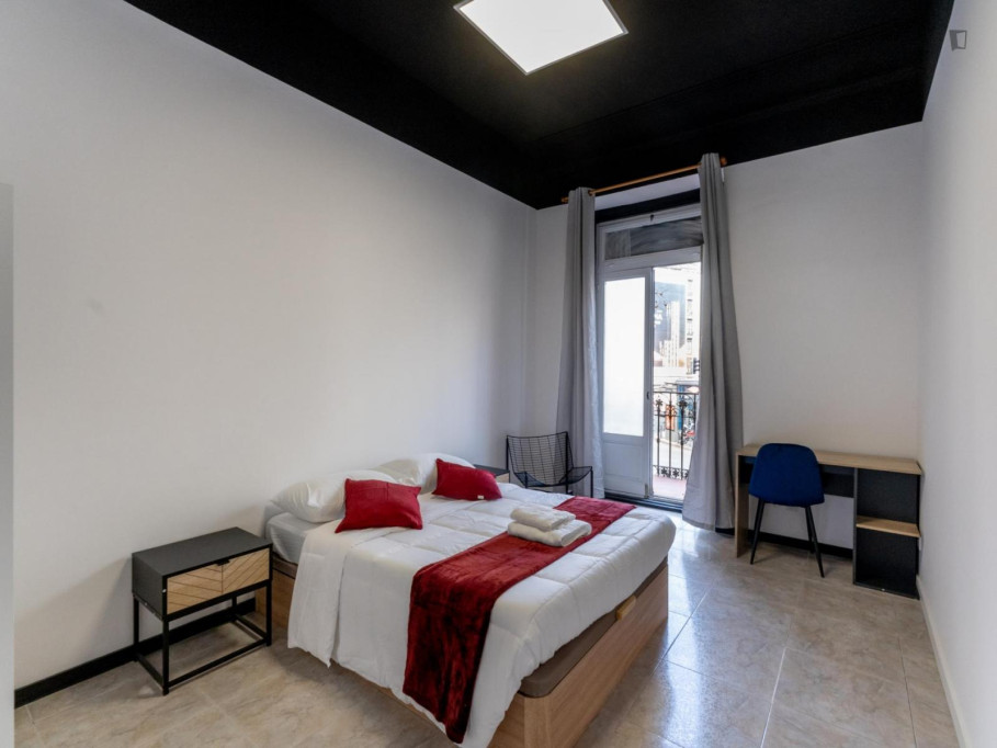 Airy double bedroom in Trafalgar - Madrid - chambre - ImmoJeune