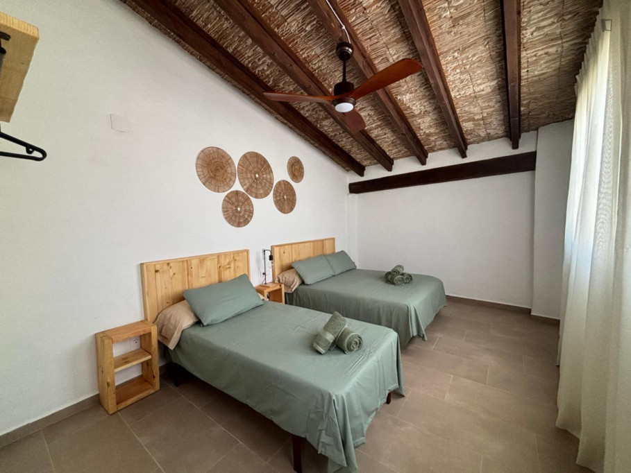 Cosy twin bedroom in La Font d'En Carròs - Valence - chambre - ImmoJeune