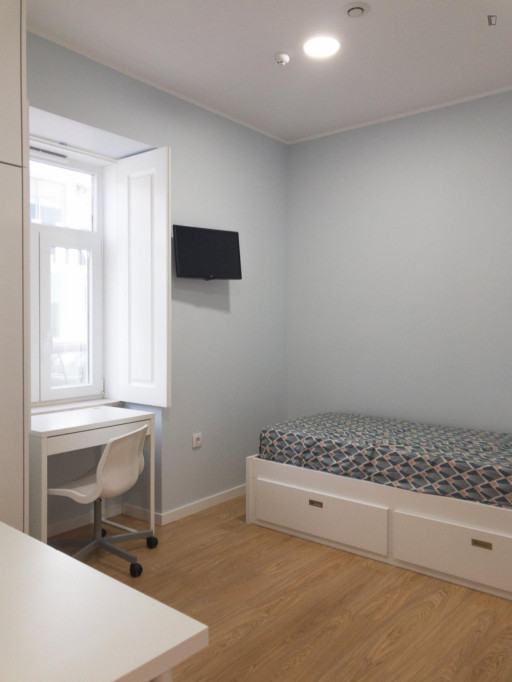 Stylish studio in the vicinity of the University of Coimbra - Coimbra - chambre - ImmoJeune