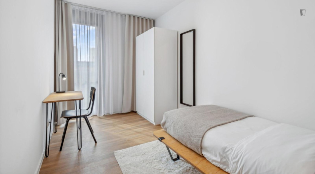 Cosy single bedroom in the Moabit neighbourhood - Berlin - chambre - ImmoJeune