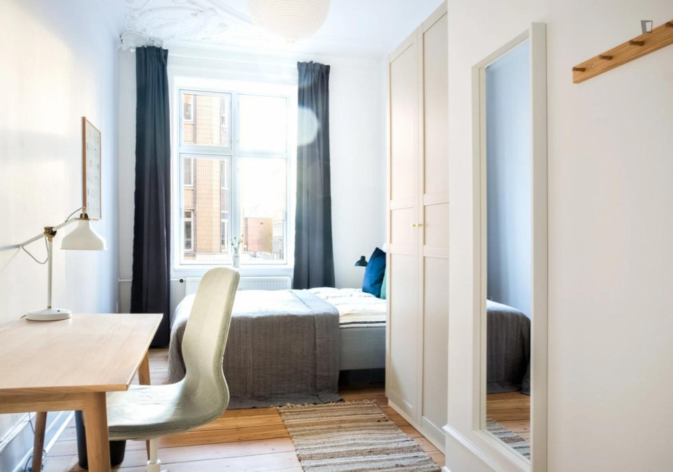 Brilliant double bedroom in Blegdammen - Copenhagen - chambre - ImmoJeune