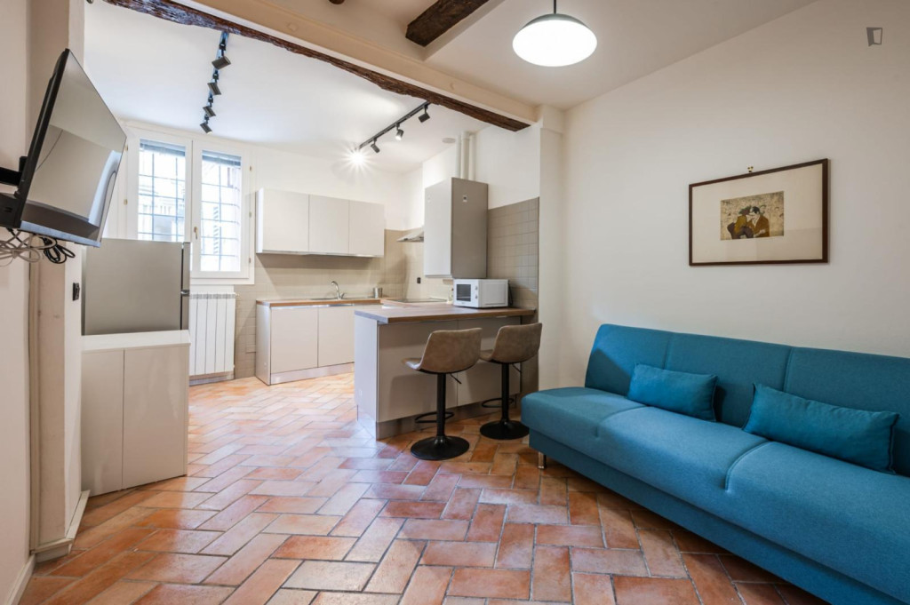 1-Bedroom apartment in the centre of Bologna - Bologne - chambre - ImmoJeune