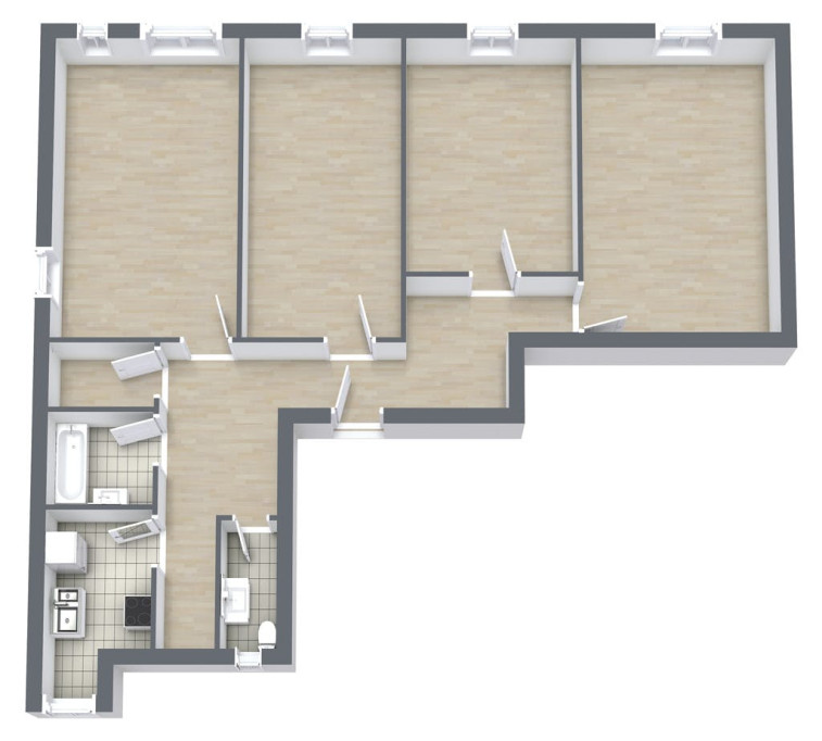 Zimmer in der Elisabethstraße 4
