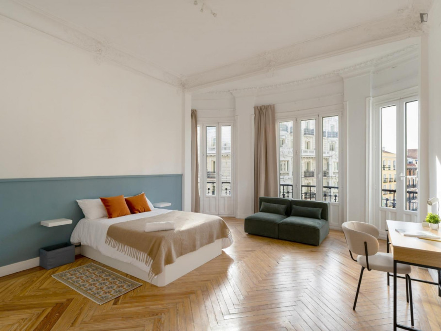 Cosy double bedroom near Gran Vía metro station - Madrid - chambre - ImmoJeune
