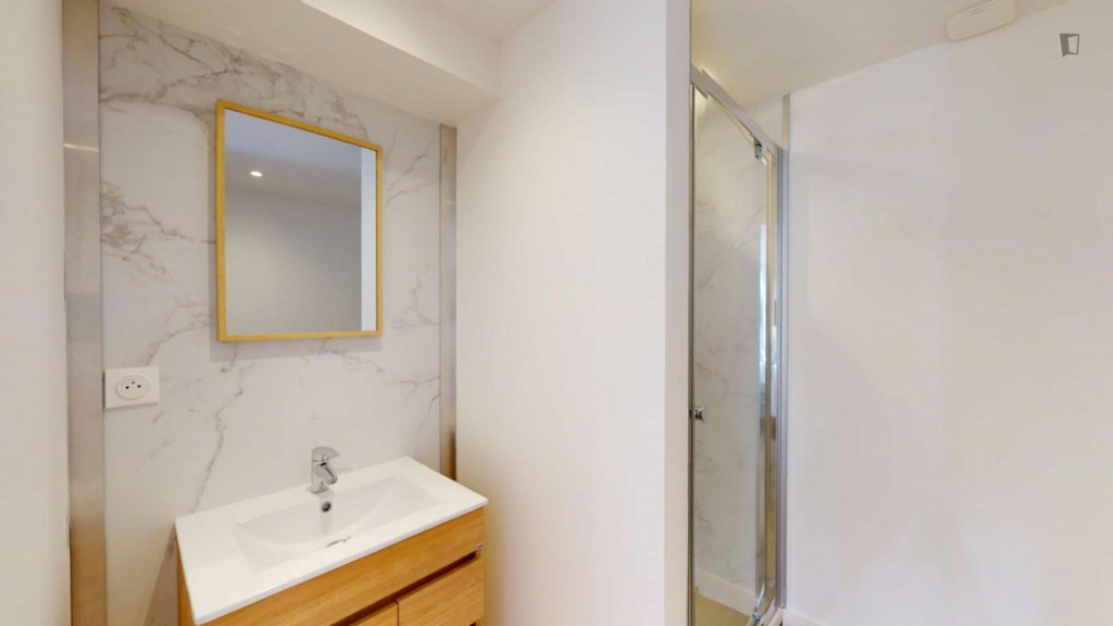 Nice double ensuite bedroom near the Square Vertais