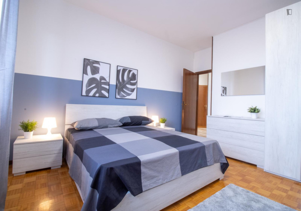 Inviting double bedroom in Quartiere 2 Nord