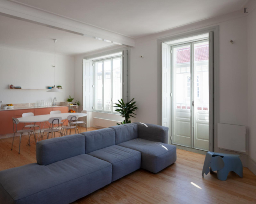 Astonishing 3 Bedroom Apartment close to 24 de Agosto Metro - Porto - chambre - ImmoJeune