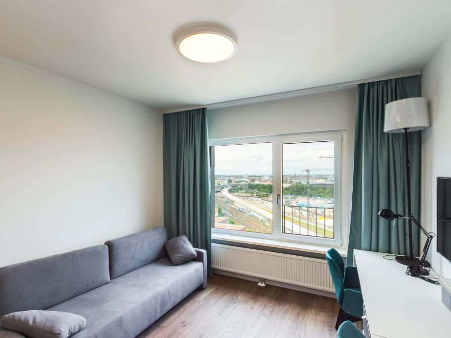 Furnished studio, Concierge and free Gym - in Central Berlin