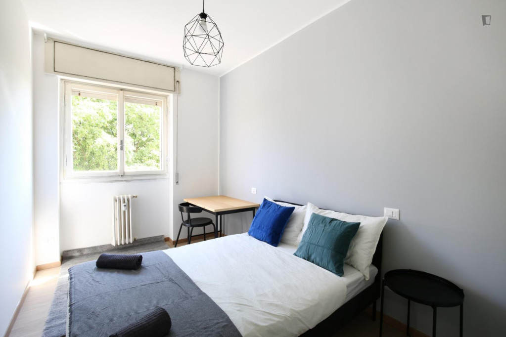 Delightful double bedroom near Parco delle Cave - Milan - chambre - ImmoJeune