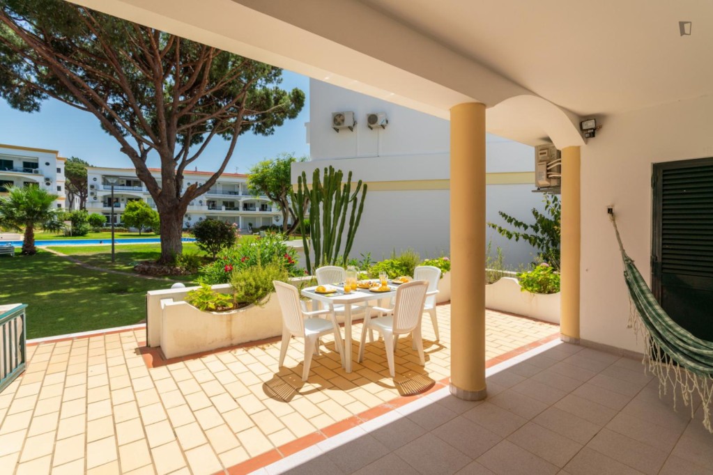 Elegant 2-bedroom flat close to the Vilamoura beach