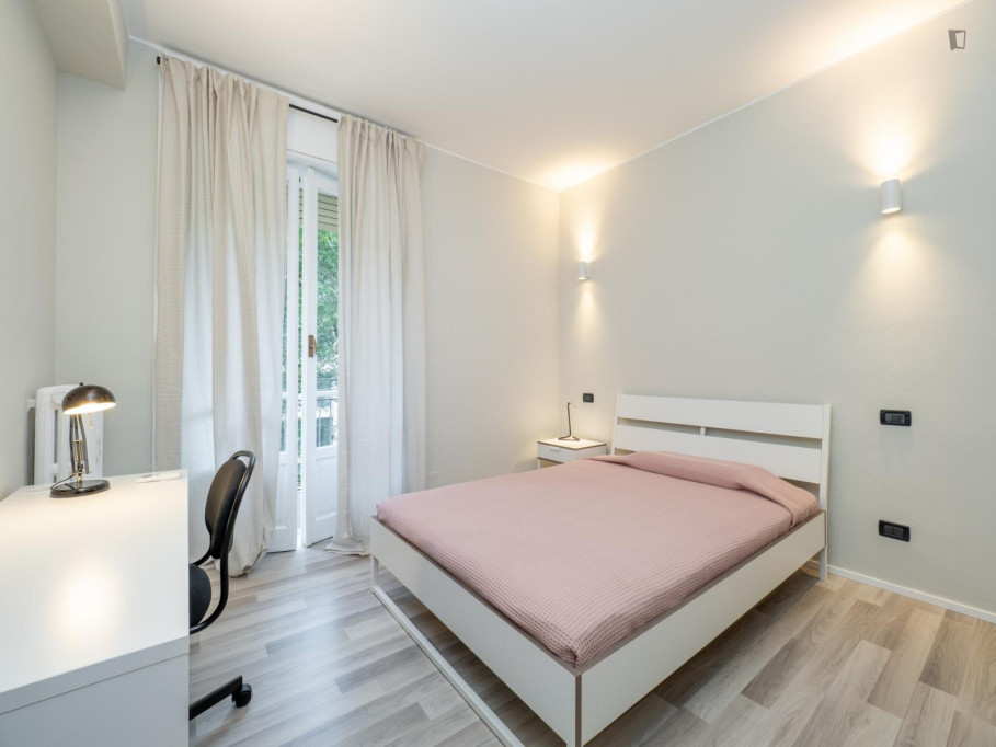 Elegant double bedroom in Città Studi - Politecnico - Milan - chambre - ImmoJeune