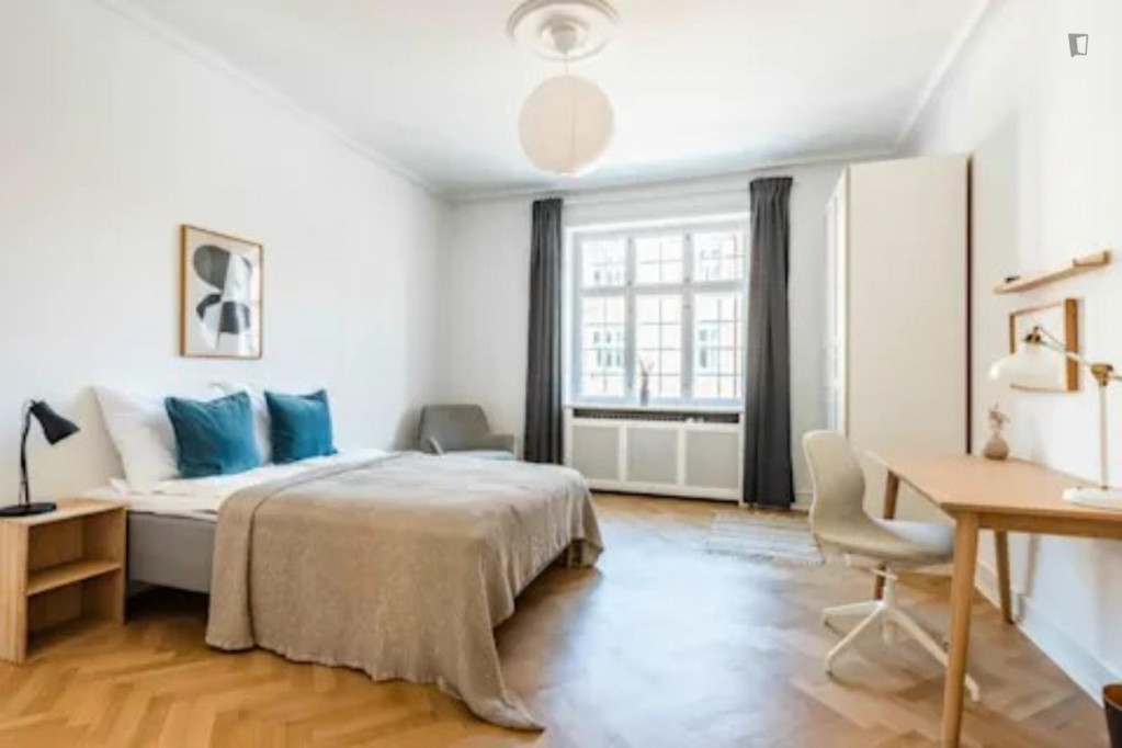 Charismatic double bedroom in Fælled - Copenhagen - chambre - ImmoJeune