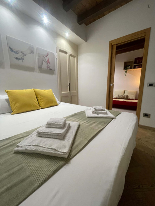 Beautiful 1-bedroom apartment in Gratosoglio - Milan - chambre - ImmoJeune