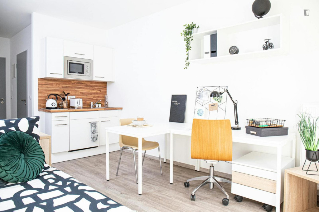 Inviting studio in Neumühlen-Dietrichsdorf - Kiel - chambre - ImmoJeune