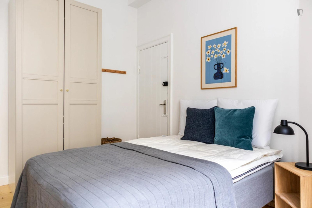 Comfy double bedroom near the Amorparken