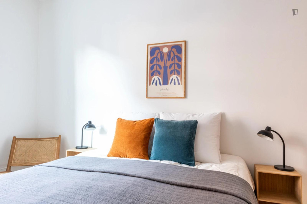 Comfortable double bedroom in shared flat in Nørrebro - Copenhagen - chambre - ImmoJeune