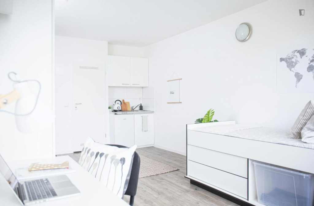 Neat studio in Essen-Borbeck-Mitte - Essen - chambre - ImmoJeune