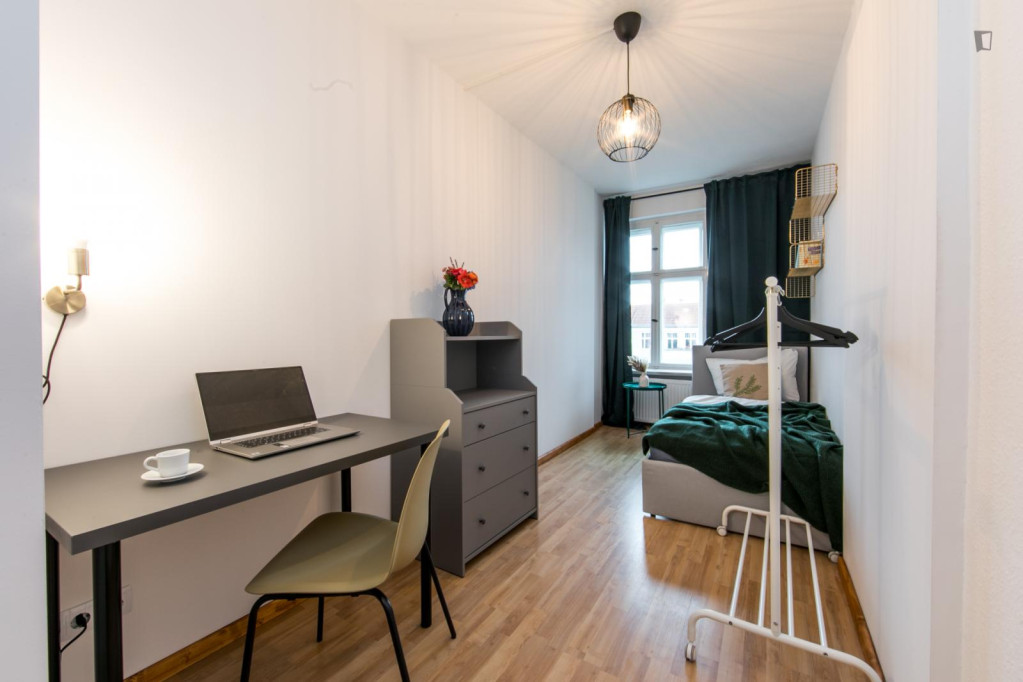 Single bedroom in 5-bedroom apartment - Berlin - chambre - ImmoJeune