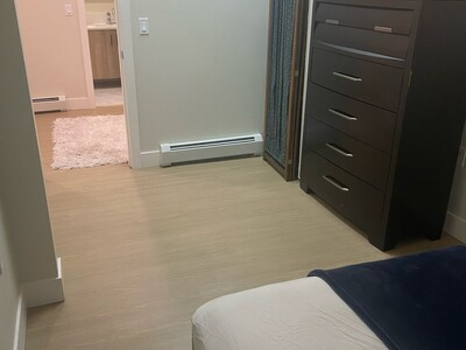 Rooms in bright, new house.